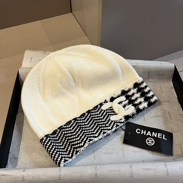 【女性の憧れ☆】シャネル 23C Beanie ニット 帽子 コピー shx38692